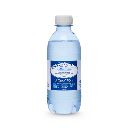 330ml Sparkling Water Bottles x 24 bottles (per case)